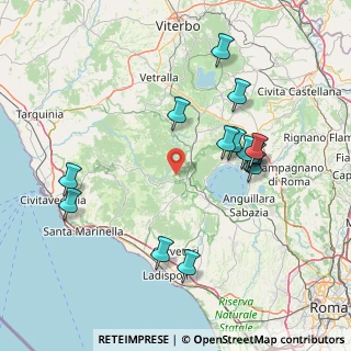Mappa Piazza del Ghetto, 00060 Canale Monterano RM, Italia (16.93)
