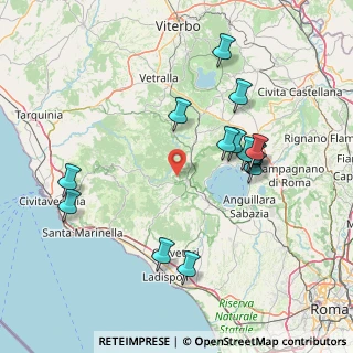 Mappa Via Cavalieri di Vittorio Veneto, 00060 Canale Monterano RM, Italia (16.86)
