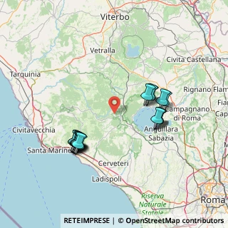 Mappa Via Cavalieri di Vittorio Veneto, 00060 Canale Monterano RM, Italia (15.7825)