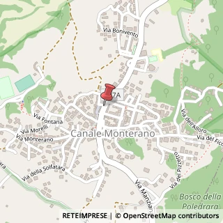 Mappa Piazza Tubingen, 5, 00060 Canale Monterano, Roma (Lazio)