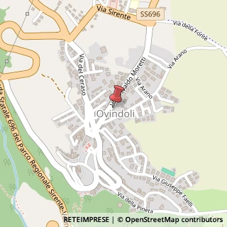 Mappa Via Osvaldo Moretti, 44, 67046 Ovindoli, L'Aquila (Abruzzo)