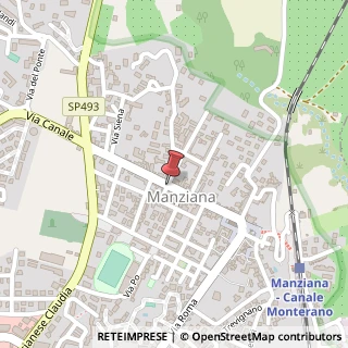 Mappa Corso Vittorio Emanuele, 33, 00066 Manziana, Roma (Lazio)