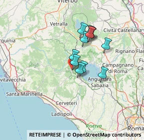 Mappa Via Vincenzo Tittoni, 00066 Manziana RM, Italia (10.20273)