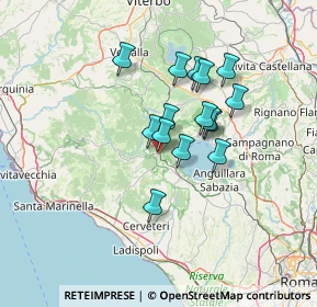 Mappa Via Vincenzo Tittoni, 00066 Manziana RM, Italia (10.89533)