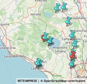 Mappa Via Vincenzo Tittoni, 00066 Manziana RM, Italia (19.85188)