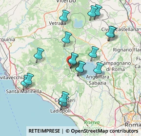 Mappa Via Vincenzo Tittoni, 00066 Manziana RM, Italia (15.43722)