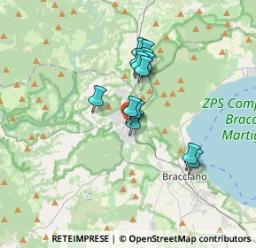 Mappa Via Vincenzo Tittoni, 00066 Manziana RM, Italia (2.73231)