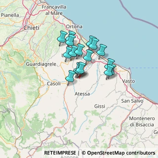 Mappa Via Monte Marcone, 66041 Atessa CH, Italia (9.92824)
