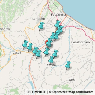Mappa Via Monte Marcone, 66041 Atessa CH, Italia (5.5925)