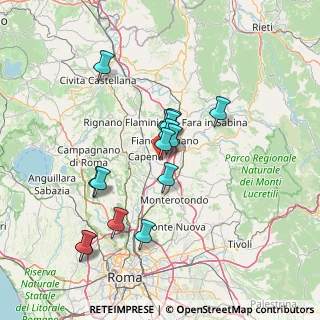 Mappa Via del Commercio, 00065 Fiano Romano RM, Italia (13.14733)