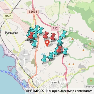 Mappa Via Arcangelo Bartolozzi, 00053 Civitavecchia RM, Italia (1.41538)
