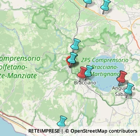 Mappa Via Giuseppe Garibaldi, 00066 Manziana RM, Italia (8.71636)