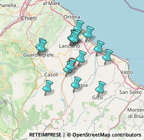 Mappa Via degli Orti, 66041 Atessa CH, Italia (11.78188)