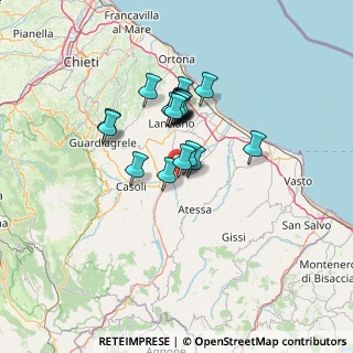 Mappa Via degli Orti, 66041 Atessa CH, Italia (10.234)