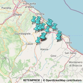 Mappa C.da Piazzano, 66041 Atessa CH, Italia (9.99529)