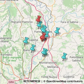 Mappa Via della Chimica, 00065 Fiano Romano RM, Italia (5.31615)