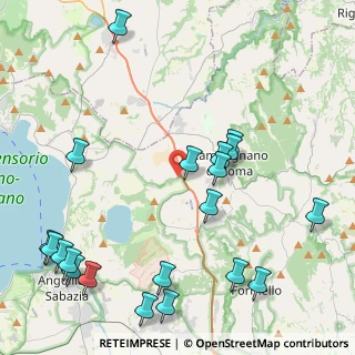 Mappa Strada del Casalino, 00063 Campagnano di Roma RM, Italia (5.783)
