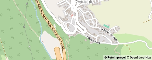 Mappa Ovindoli