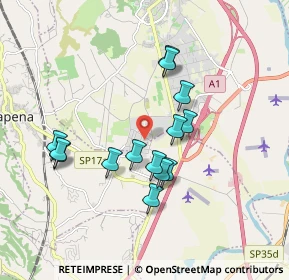 Mappa Via dell'Industria, 00065 Fiano Romano RM, Italia (1.68643)