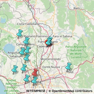 Mappa Via dell'Industria, 00065 Fiano Romano RM, Italia (20.055)