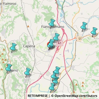 Mappa Via dell'Industria, 00065 Fiano Romano RM, Italia (5.29923)