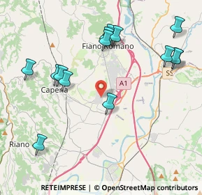 Mappa Via dell'Industria, 00065 Fiano Romano RM, Italia (4.80857)
