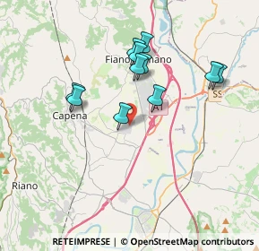 Mappa Via dell'Industria, 00065 Fiano Romano RM, Italia (3.47545)