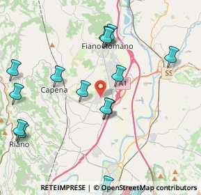 Mappa Via dell'Industria, 00065 Fiano Romano RM, Italia (5.81278)