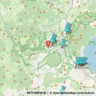 Mappa 00060 Canale Monterano RM, Italia (5.46091)