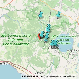 Mappa 00060 Canale Monterano RM, Italia (5.0325)