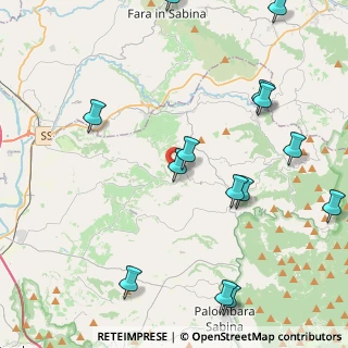 Mappa Via Tinello, 00010 Montelibretti RM, Italia (5.62143)