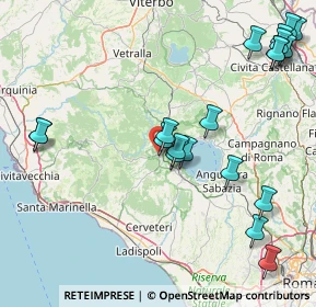 Mappa Piazza Antonio Valentini, 00066 Manziana RM, Italia (21.3385)