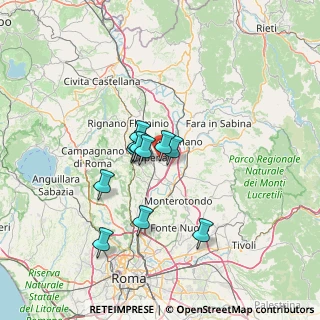 Mappa Via Del Sassone, 00065 Capena RM, Italia (10.54545)