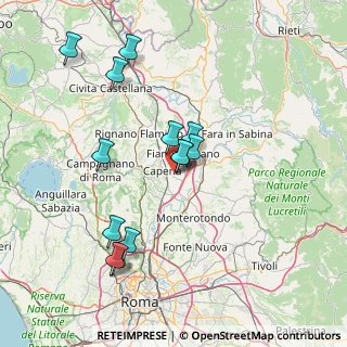 Mappa Via Del Sassone, 00065 Fiano Romano RM, Italia (15.30769)