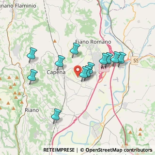 Mappa Via Del Sassone, 00065 Capena RM, Italia (3.40167)