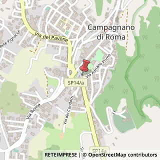 Mappa Via San Sebastiano, 9, 00063 Campagnano di Roma, Roma (Lazio)