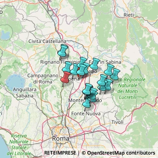Mappa CAP, 00065 Fiano Romano RM, Italia (9.4205)