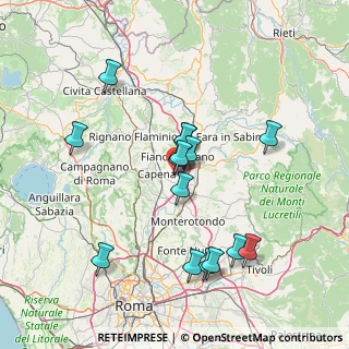 Mappa CAP, 00065 Fiano Romano RM, Italia (14.906)