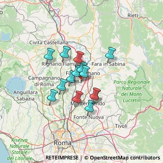Mappa CAP, 00065 Fiano Romano RM, Italia (10.07143)