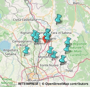 Mappa CAP, 00065 Fiano Romano RM, Italia (11.26938)