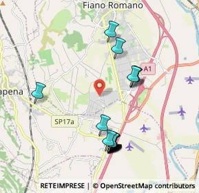 Mappa CAP, 00065 Fiano Romano RM, Italia (2.11056)