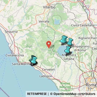 Mappa Via della Pettinicchia, 00060 Canale Monterano RM, Italia (15.834)