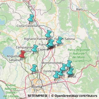 Mappa Strada Variante Provinciale, 00065 Fiano Romano RM, Italia (15.47933)