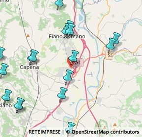 Mappa Strada Variante Provinciale, 00065 Fiano Romano RM, Italia (5.68167)