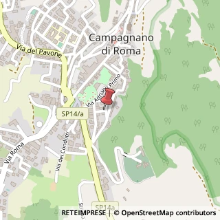 Mappa Via Giovanni Amendola, 11, 00063 Campagnano di Roma, Roma (Lazio)