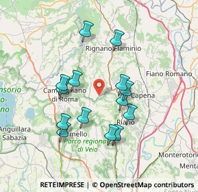 Mappa Via Campagnanese KM 2+500, 00067 Morlupo RM, Italia (6.82571)