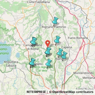 Mappa Via Campagnanese KM 2+500, 00060 Magliano Romano RM, Italia (6.60364)