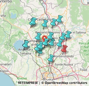 Mappa Via Campagnanese KM 2+500, 00067 Morlupo RM, Italia (11.112)