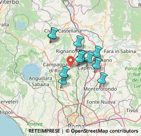 Mappa Via Campagnanese KM 2+500, 00067 Morlupo RM, Italia (9.5325)