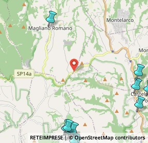 Mappa Via Campagnanese KM 2+500, 00067 Morlupo RM, Italia (3.96133)